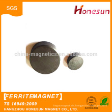 China supplier Custom strong ceramic ferrite disc magnets